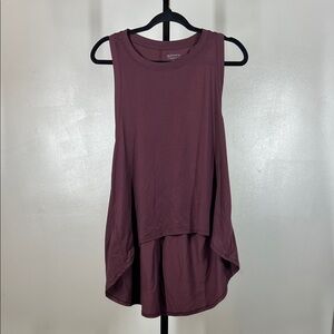 Athleta Sleeveless Purple Tank Top